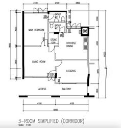 Blk 811 Hougang Central (Hougang), HDB 3 Rooms #582234211